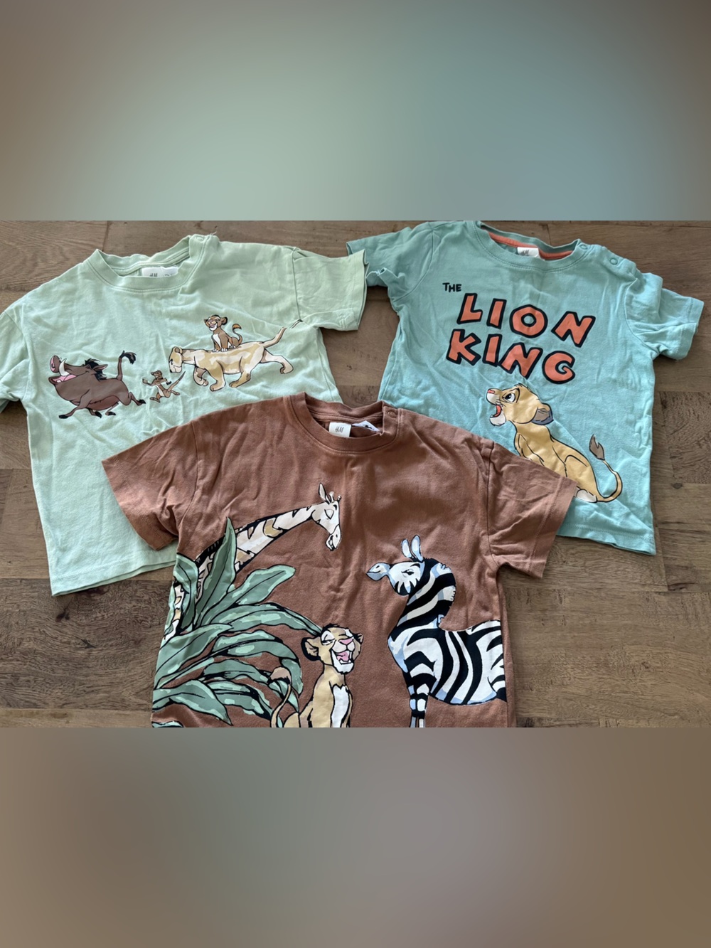 H&M Disney The Lion King Graphic Kids Tee sz 18-24 months